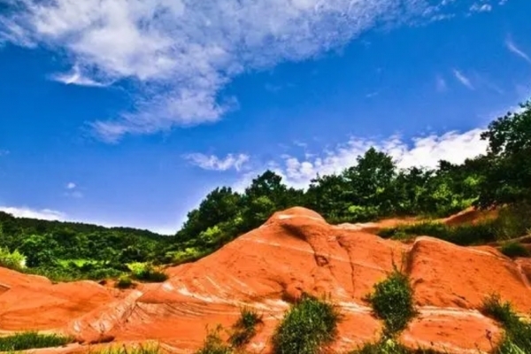 红石山图片